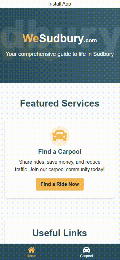 WeSudbury.com